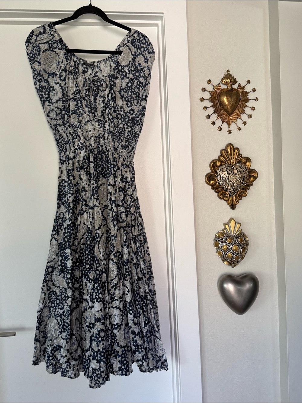 Else theodore maxi cotton lined dress.